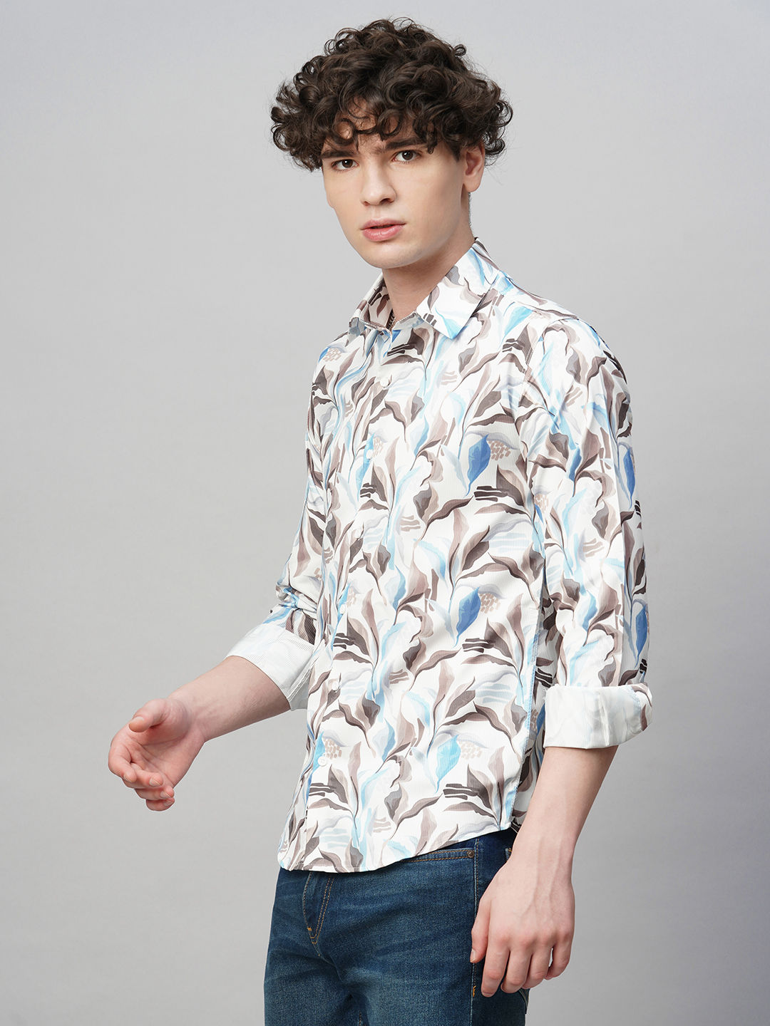 Vivid Printed Men's Shirt