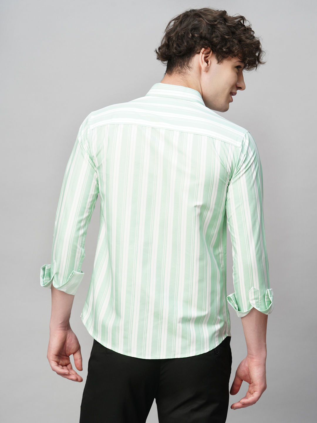 Adventurous Striped Men's Shirt