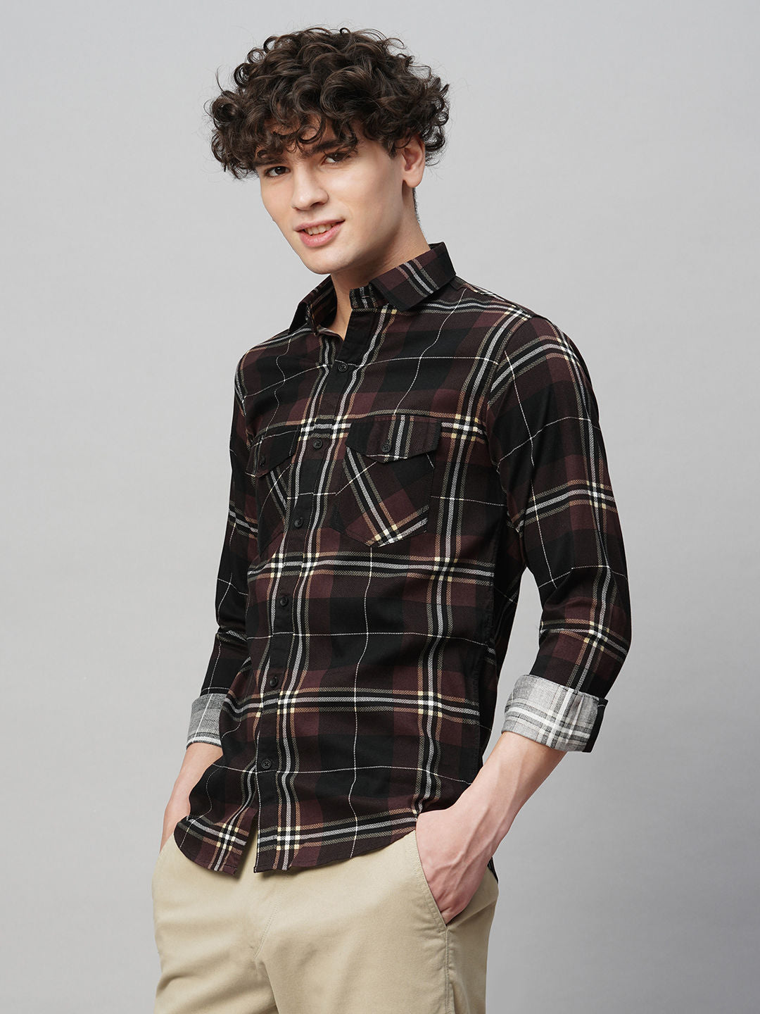 Urban Checked Shirts for Men