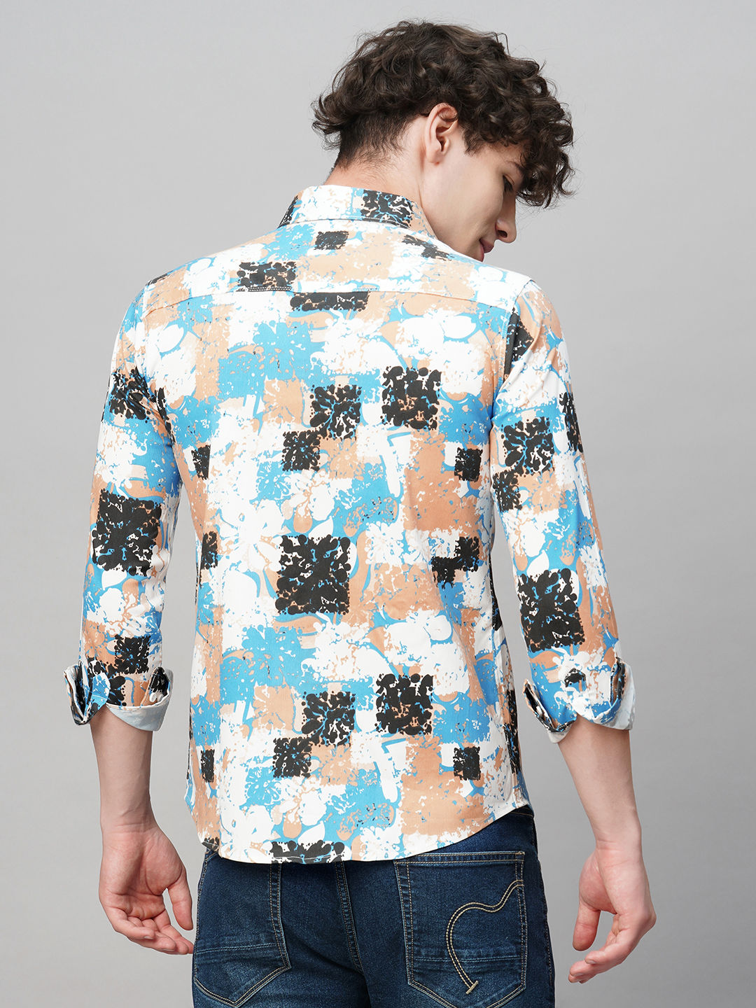 Sleek Printed Men's Shirt