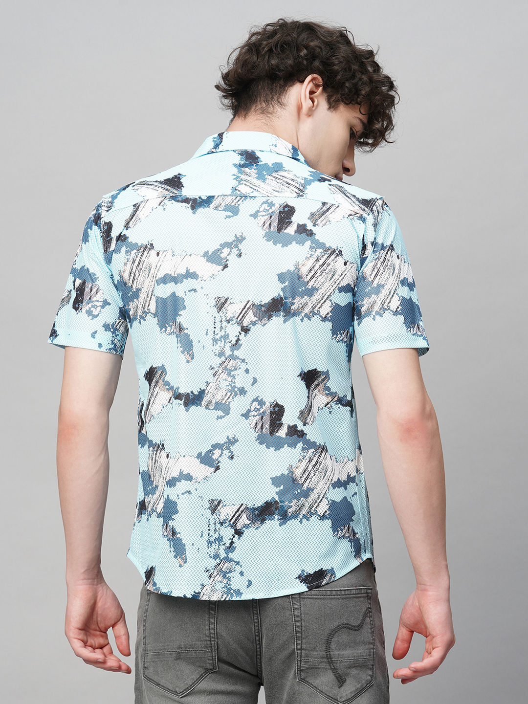 Timeless Printed Half Sleeves Men's Shirt