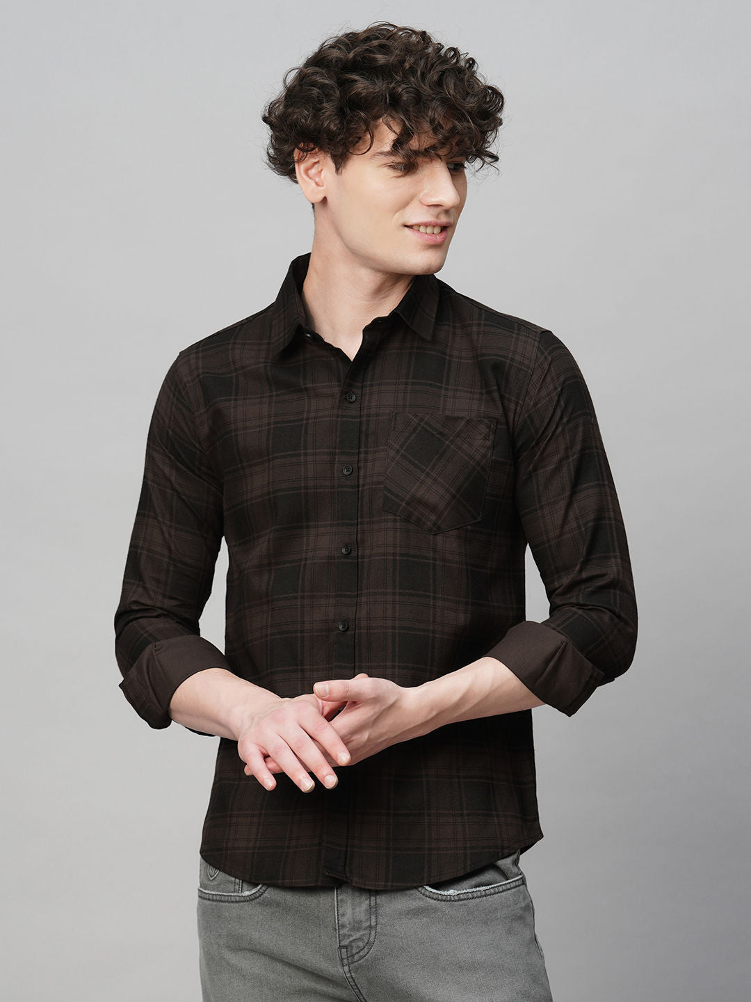 Charismatic Checked Shirts for Men