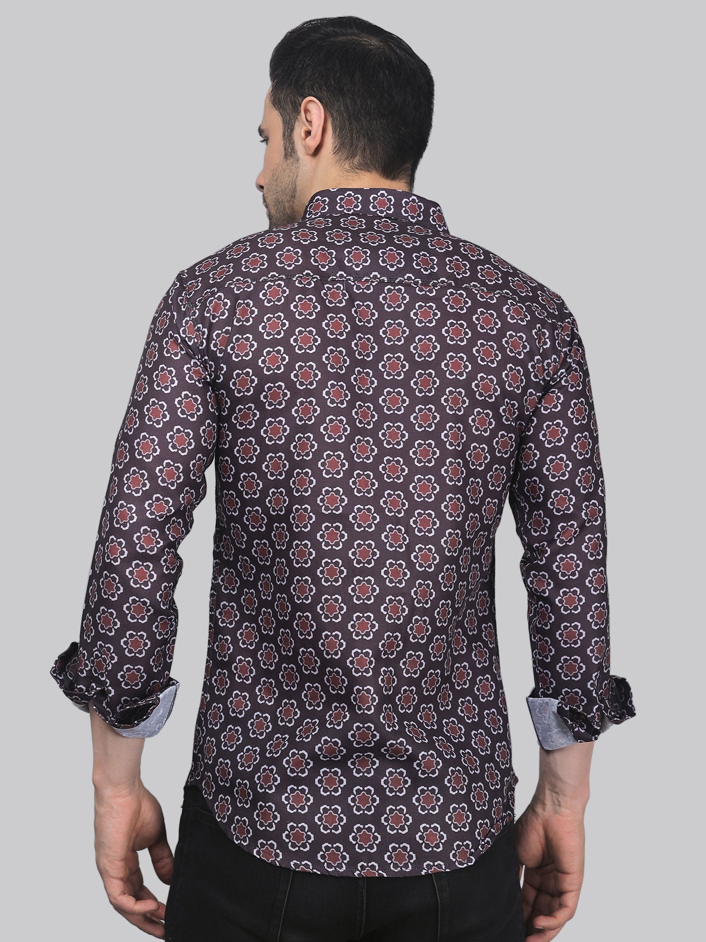 TryBuy Men's Fashionable ‍Full Sleeve Casual Linen Printed shirt - TryBuy® USA🇺🇸
