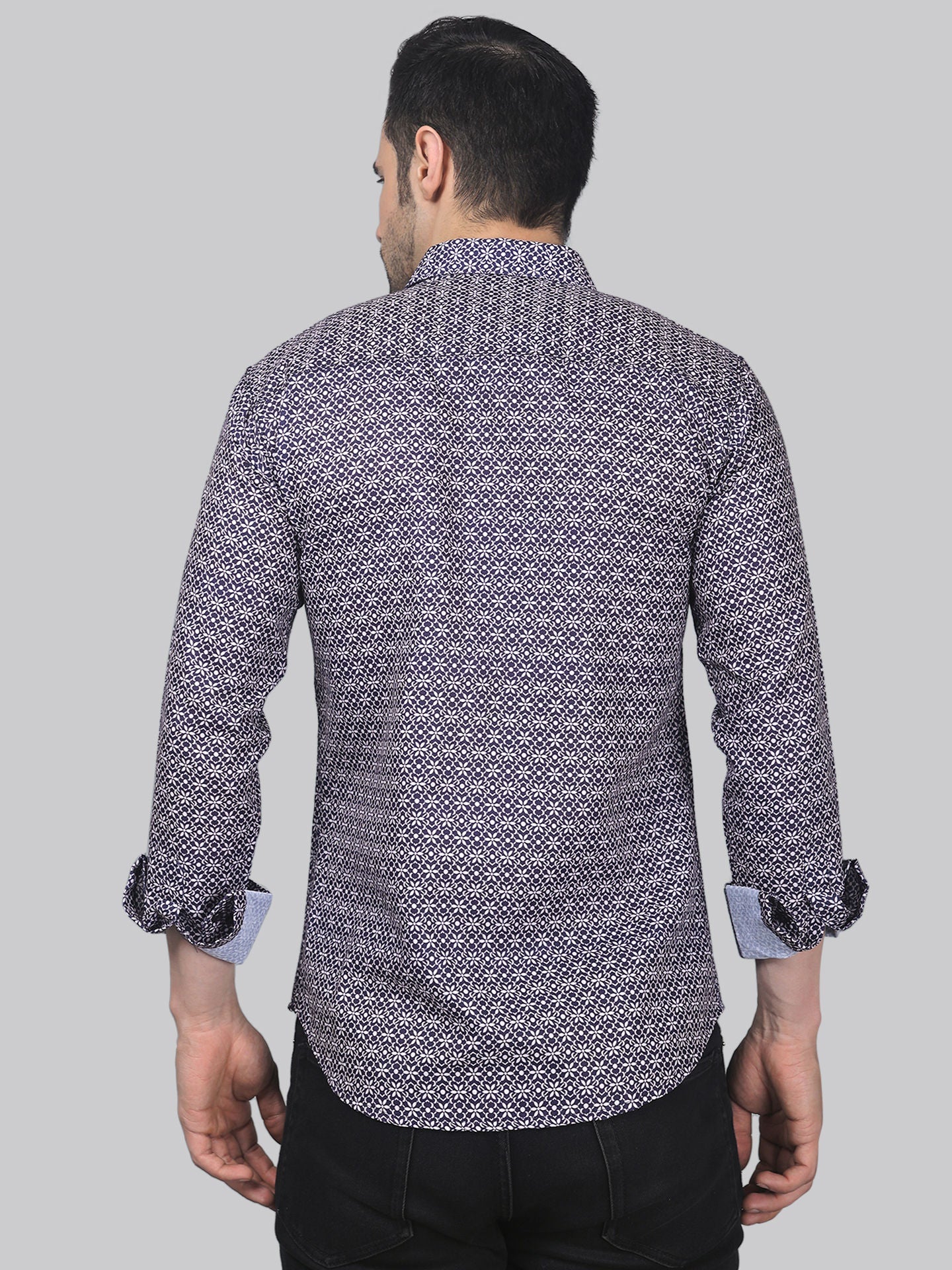 TryBuy Trending Full Sleeve Casual Cotton Printed Shirt for Men - TryBuy® USA🇺🇸